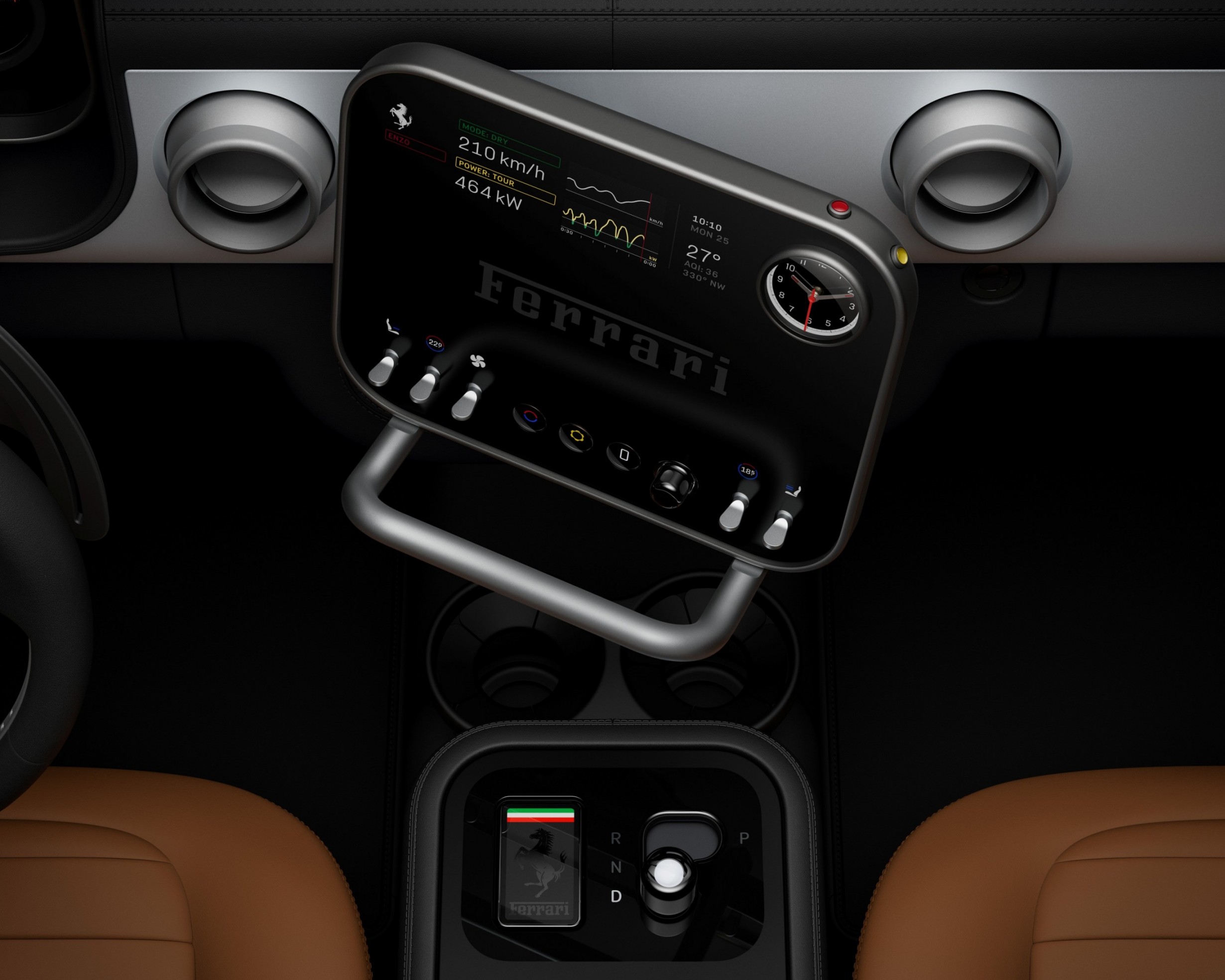 Ferrari Luce - Control Panel 01